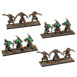 Préco - Kings of War -Xirkaali - Groupe de Bataille de Chasseurs Xirkaali