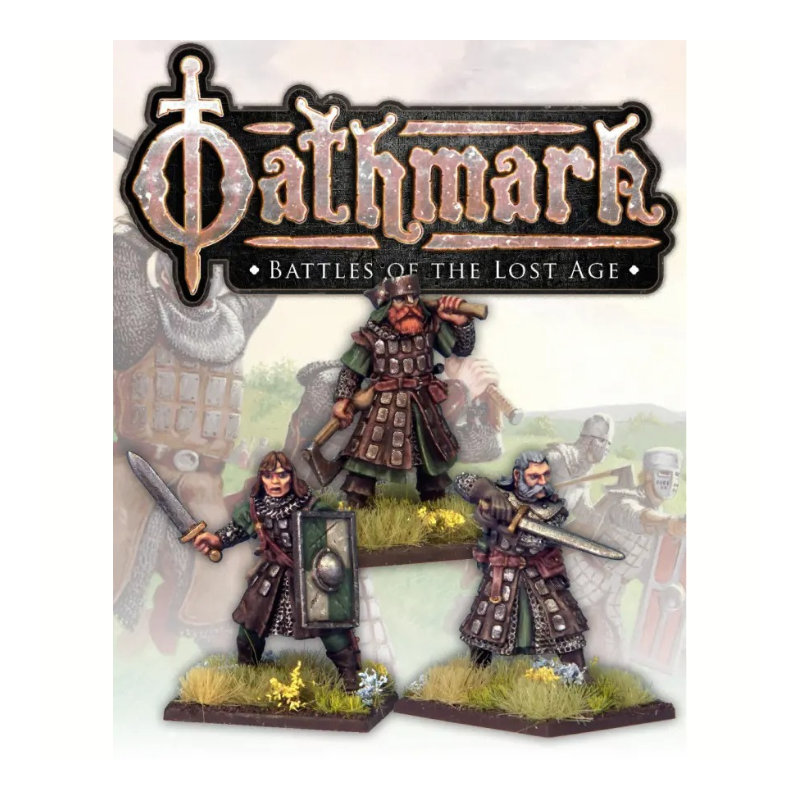 Oathmark - Human Heavy Infantry Champions OAK410