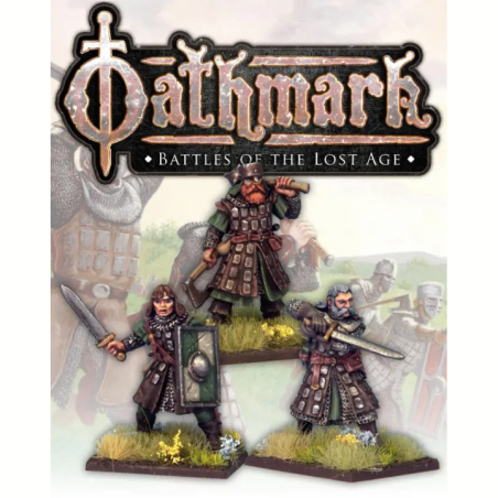 Oathmark - Human Heavy Infantry Champions OAK410