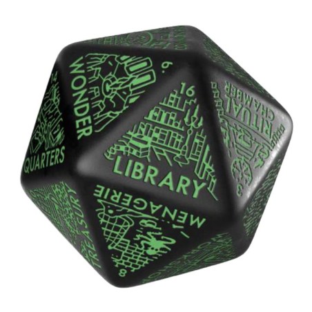 20VDGG02_Dé Générateur Donjon - Noir & Vert