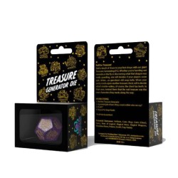 Préco - Dé Générateur Trésor - Violet Scintillant & Or