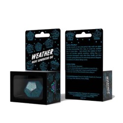 Préco - Dé Générateur Météo - Bleu Scintillant & Turquoise