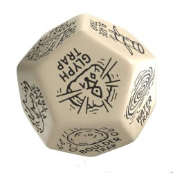 Dé Générateur Piège - Beige & Noir 12VTPG01