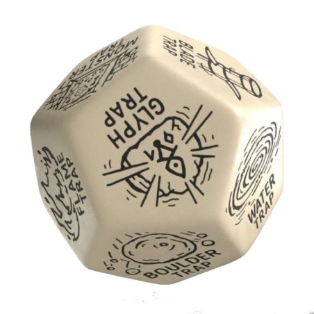 Dé Générateur Piège - Beige & Noir 12VTPG01