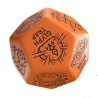 Dé Générateur Piège - Orange & Noir 12VTPG02