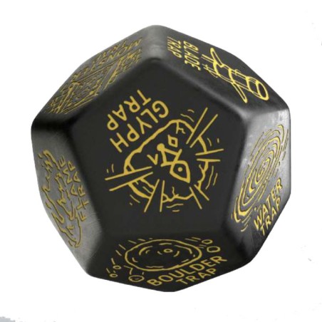 Dé Générateur Piège - Noir & Jaune 12VTPG03