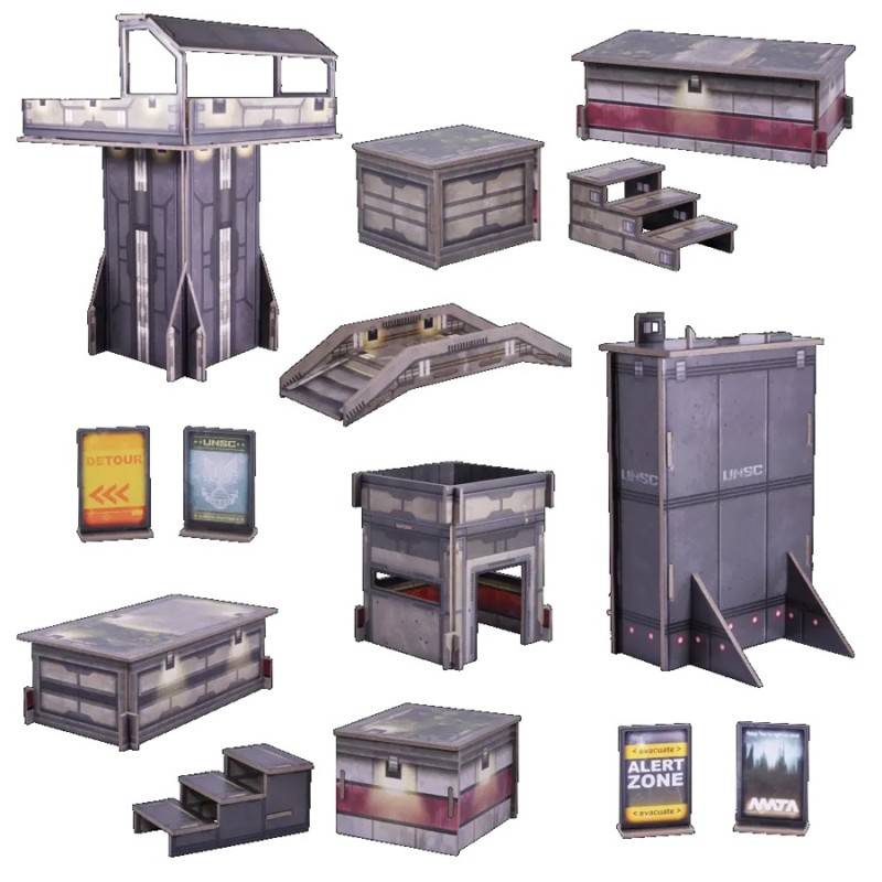 MGHAU105 Halo Flashpoint - New Mombasa Terrain Set