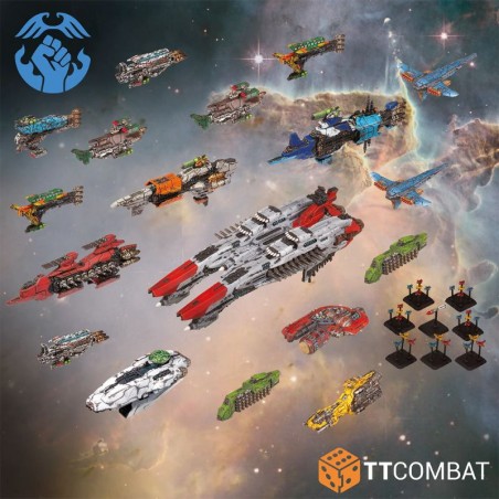 TTDFX-RES-027 Dropfleet Commander - Resistance Battlefleet
