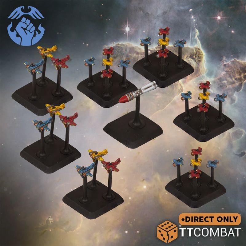 TTDFX-RES-100 Dropfleet Commander - Resistance Launch Assets