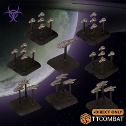 TTDFX-SCG-100 Dropfleet Commander - Scourge Launch Assets