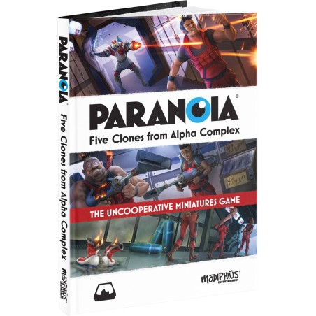 MUH087002_Paranoia - Five Clones from Alpha Complex Book (ENG)