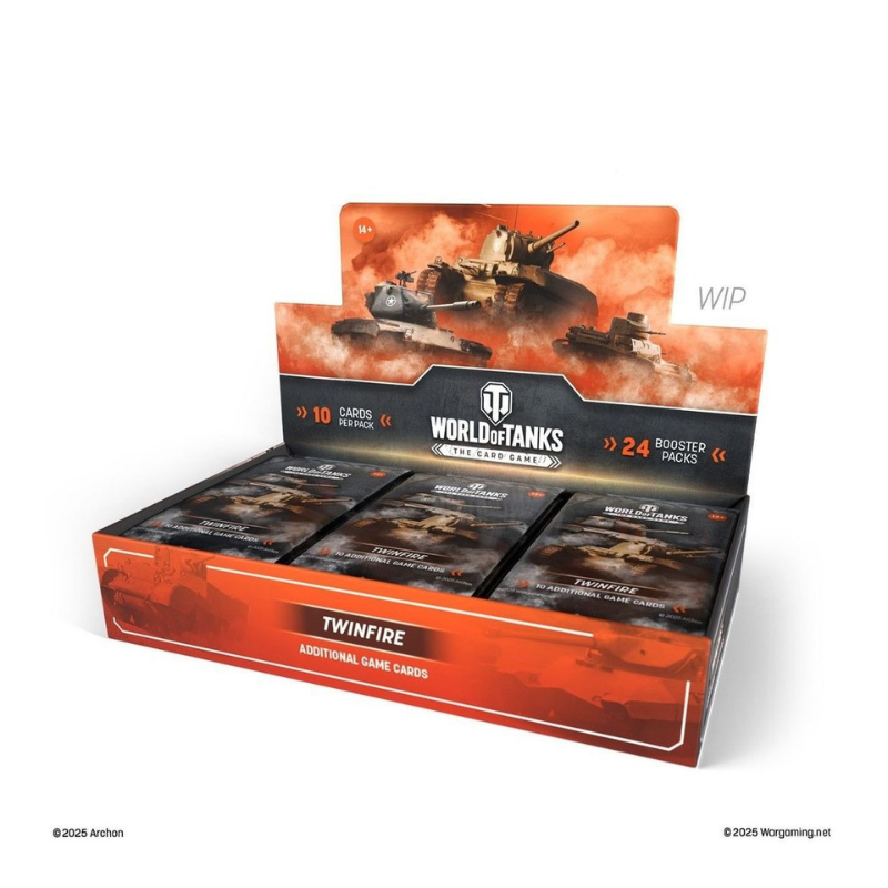 World of Tanks - Booster Display - Twinfire 24 x Booster (ENG) WOT0008