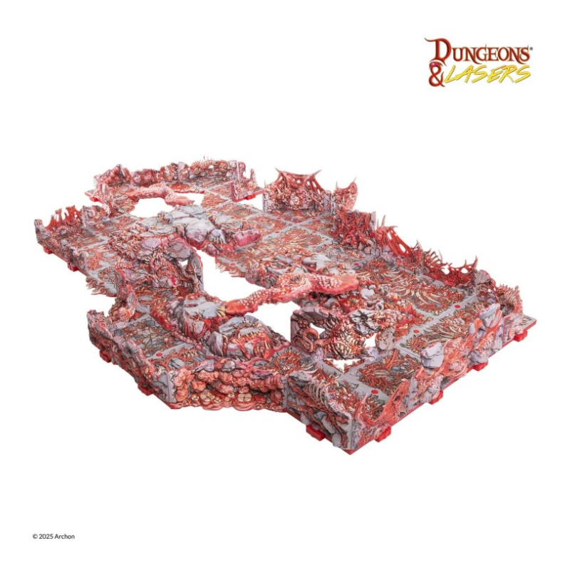 Dungeons & Lasers - Décors - Belly of the Beast Prépeint DNL0136