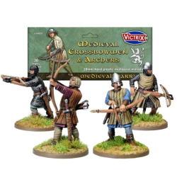 Victrix Miniatures - Medieval Crossbowmen & Archers VXM007