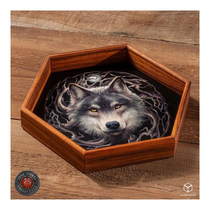 WADTAS05_Piste à dés en bois Anne Stokes - Forêt Nocturne