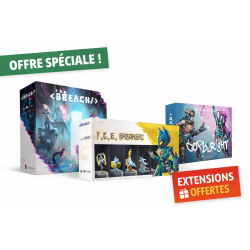 BREAC-CORFRA_PACK The Breach - Boîte de base (FR) + Extension Copy_Right + Extension Ice-Breakers