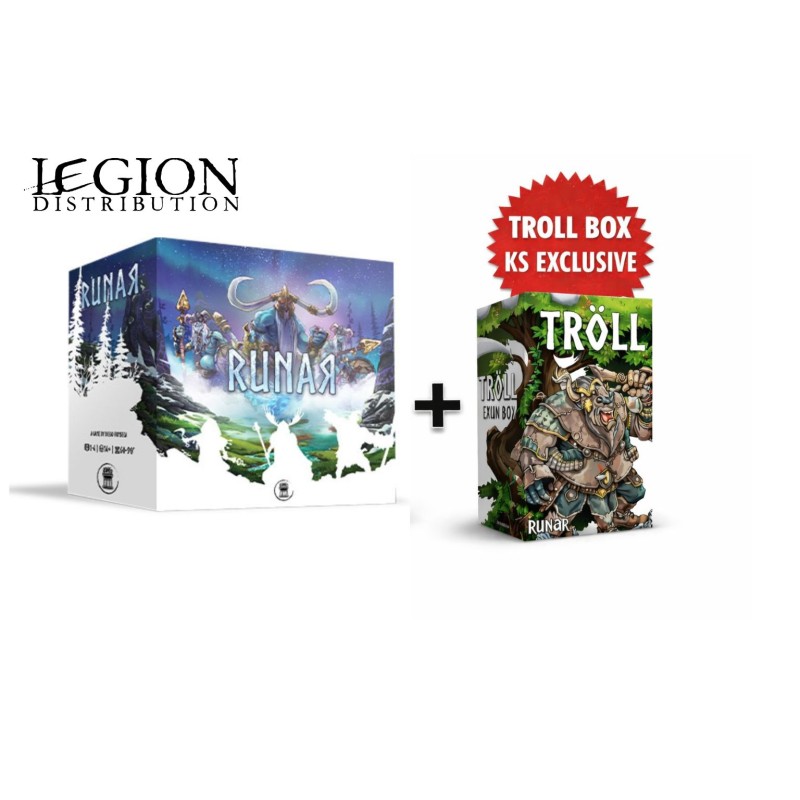 Runar - Boîte de base (FR) + Troll Box KS Exclusive