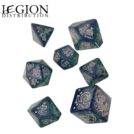 Set de Dés Jumbo Cats - Moustaches SJKSCAT17