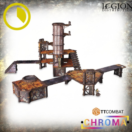 TT Combat - Chroma - Wonderhive Refinery (Yellow) Prépeint  TTSUV-INH-1002