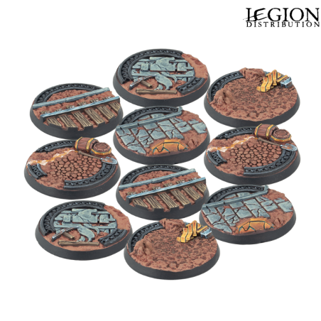 Warcrow - 30mm Mounthaven Scenery Bases, Alpha Series  WW20009-0073