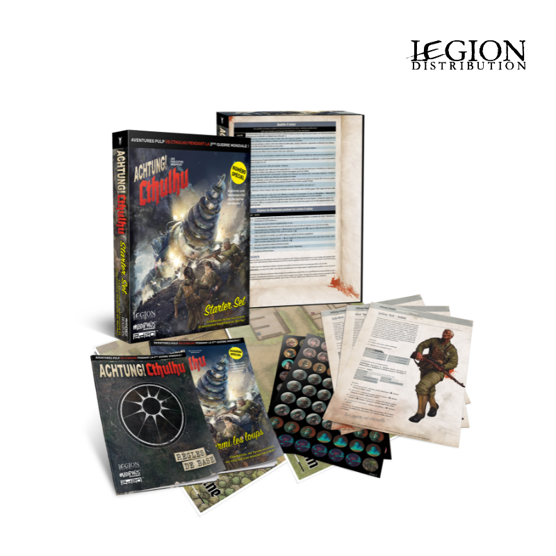 Achtung! Cthulhu - Starter Set (FR) LEGJDRAC01