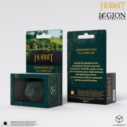 Préco - Le Hobbit TCG – D20 Compteur de niveau - Jumbo Verdoyant