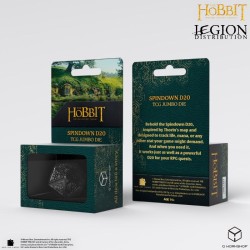 Préco - Le Hobbit TCG – D20 Compteur de niveau - Jumbo Ombre