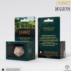 Préco - Le Hobbit TCG – D20 Compteur de niveau - Jumbo Terra