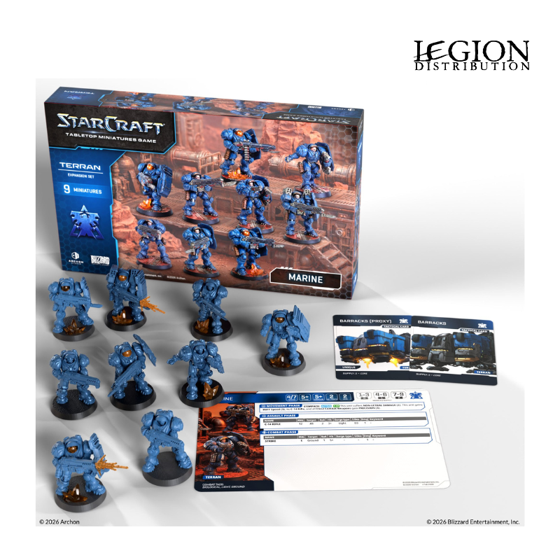 StarCraft - Terran - Marine Expansion Set (ENG) SCMG0012