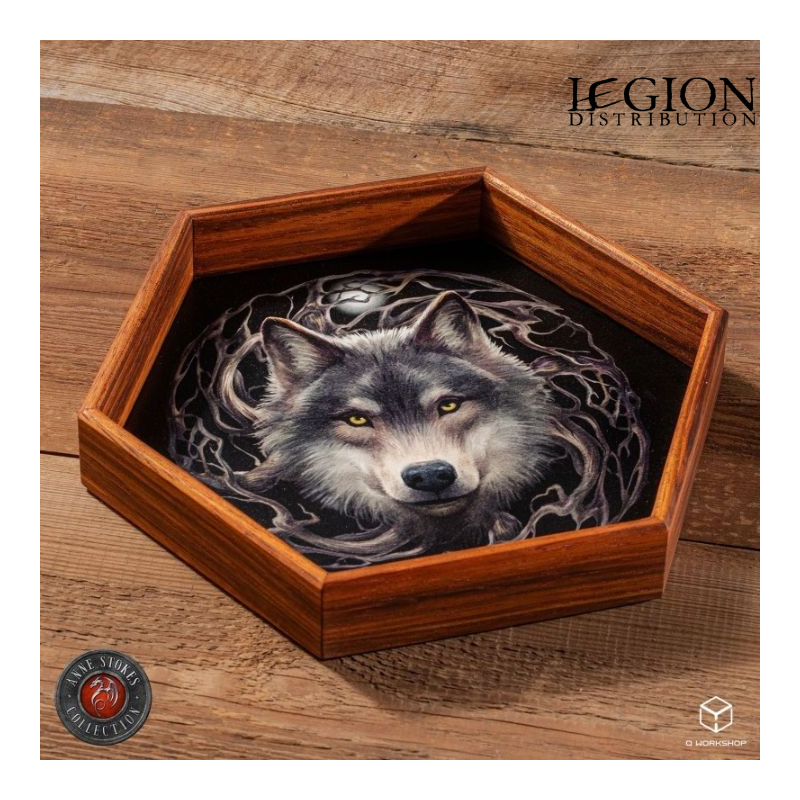 WADTAS05_Piste à dés en bois Anne Stokes - Forêt Nocturne