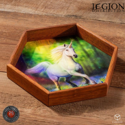 Piste à dés en bois Anne Stokes - Chasser l'Arc-en-ciel WADTAS01