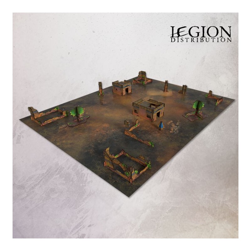 OPR_GF_A_001_Grimdark Future - Terrain & Mat Set