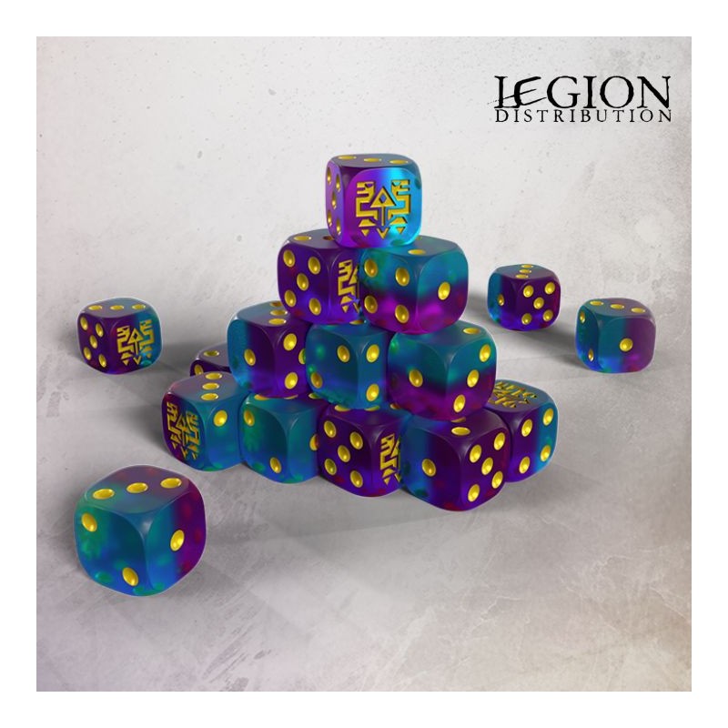 OPR_GF_A_005_Grimdark Future - Saurian Starhost Premium Resin 16mm Dice Set (20)