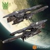 Préco - Dropfleet Commander - UCM Battlecruisers (plastique)