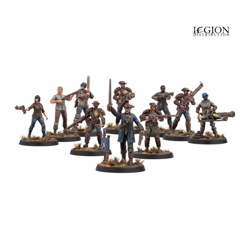 MUH1620142_Fallout Wasteland Warfare - Minutemen Core Box (Plastique)