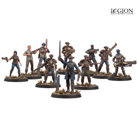 MUH1620142_Fallout Wasteland Warfare - Minutemen Core Box (Plastique)
