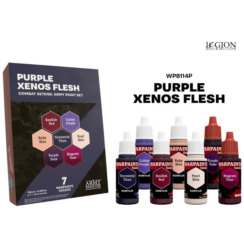 WP8114_Army Painter - Combat Se7en - Purple Xenos Flesh