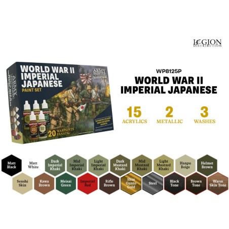 WP8125_Army Painter - Historical - WWII Imperial Japanese