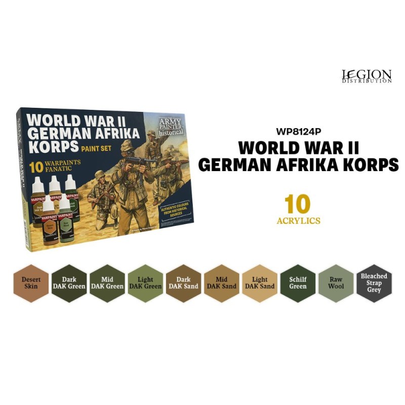 WP8124_Army Painter - Historical - WWII German Afrika Korps