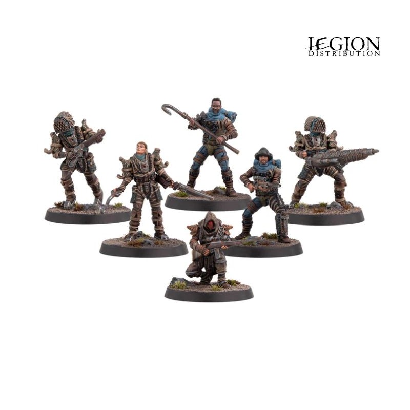 MUH190095_Fallout Miniatures - Raiders - Trappers