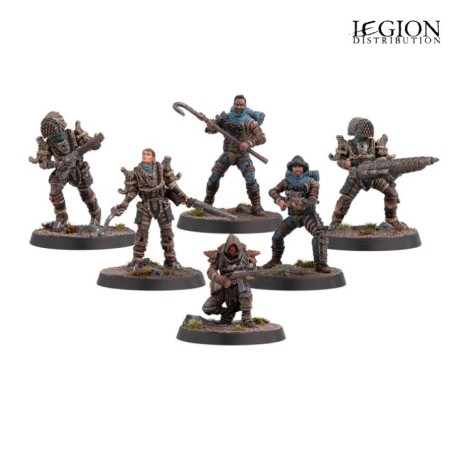 MUH190095_Fallout Miniatures - Raiders - Trappers