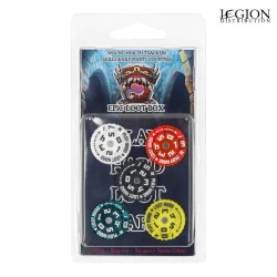 Préco - Epic Loot Box - Compteurs de Points Ronds 25mm (0-59) 5 pièces
