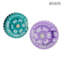 Préco - Epic Loot Box - Compteurs de Points Ronds 25mm (0-59) 5 pièces