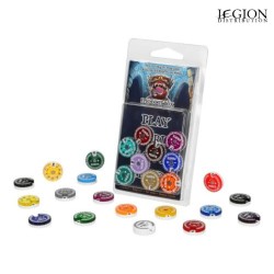 WT-2509R9_Epic Loot Box - Compteurs de Points Ronds 20mm (0-9) 9 pièces