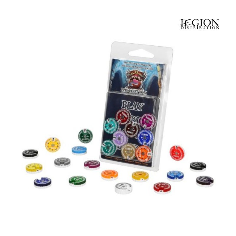 WT-2509R9_Epic Loot Box - Compteurs de Points Ronds 20mm (0-9) 9 pièces