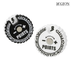 Préco - Epic Loot Box - Compteurs de Points Ronds 20mm (0-9) 9 pièces