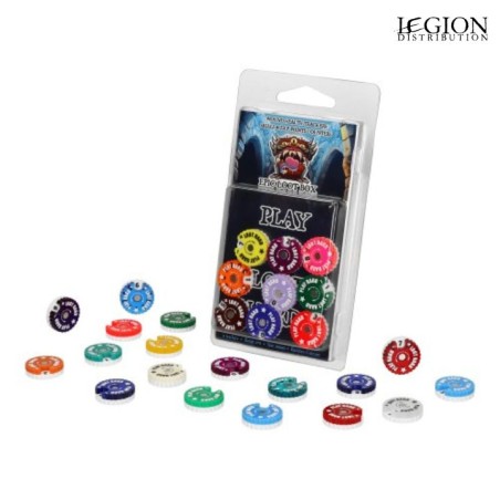 WT-2509C9_Epic Loot Box - Compteurs de Points Ronds 20mm (0-9) 9 pièces