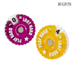 Préco - Epic Loot Box - Compteurs de Points Ronds 20mm (0-9) 9 pièces