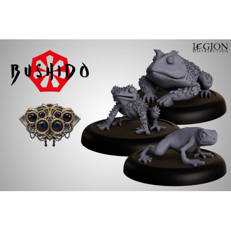 Bushido - Grenouille Symbiotique (FR + ENG) GCTBTA012