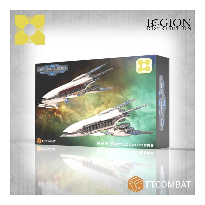 TTDFX-PHR-024_Dropfleet Commander - PHR Battlecruisers (plastique)